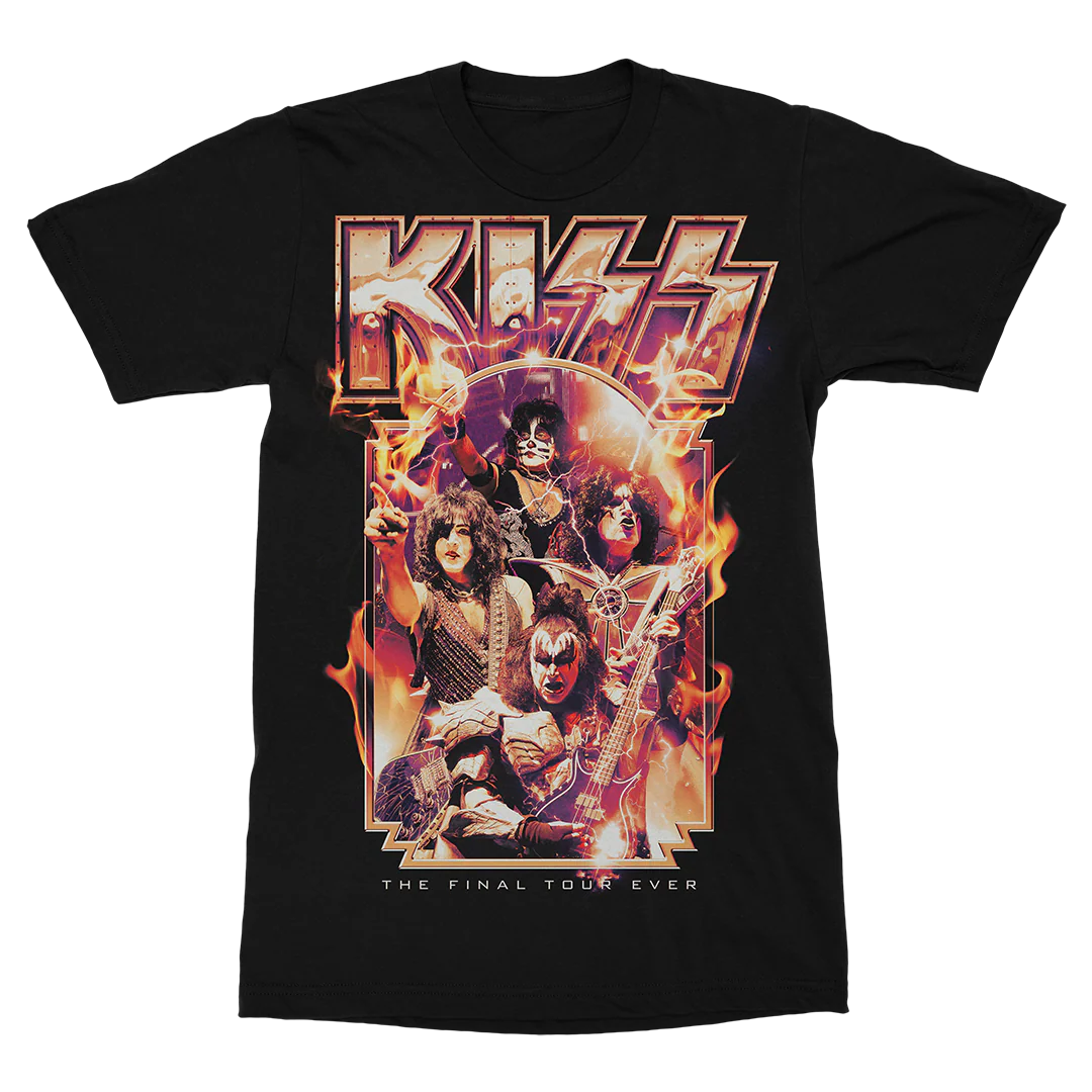 2021 Heaven's On Fire Tour Date T-Shirt - Image 2