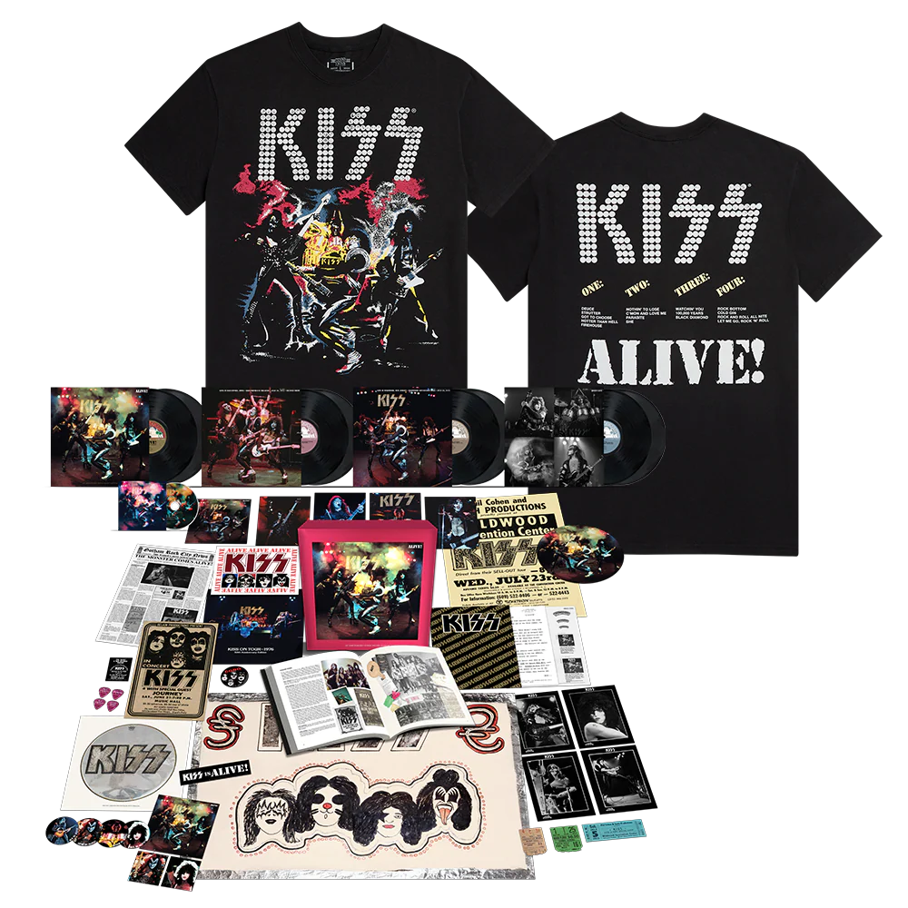 Alive! 50th Anniversary Super Deluxe 8LP + Blu-ray Audio
