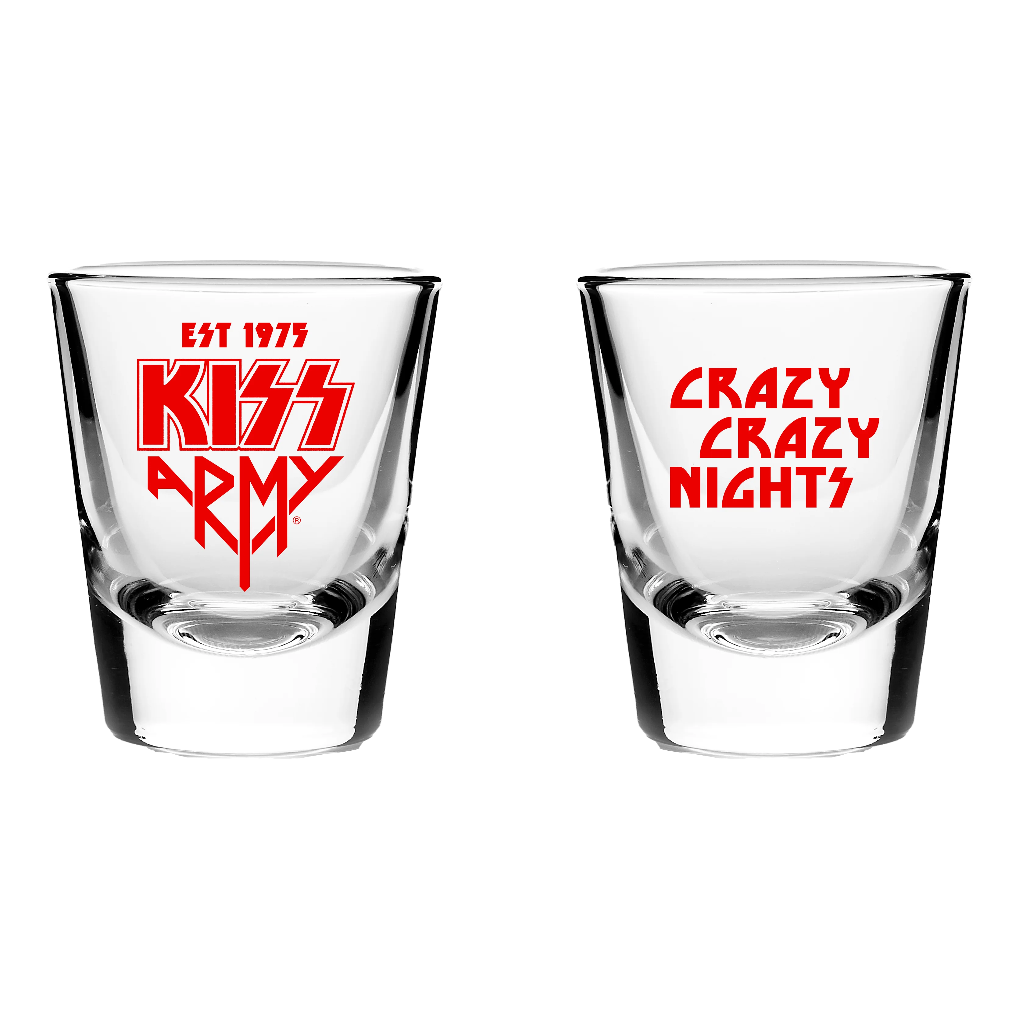 Crazy Crazy Nights Shot Glass