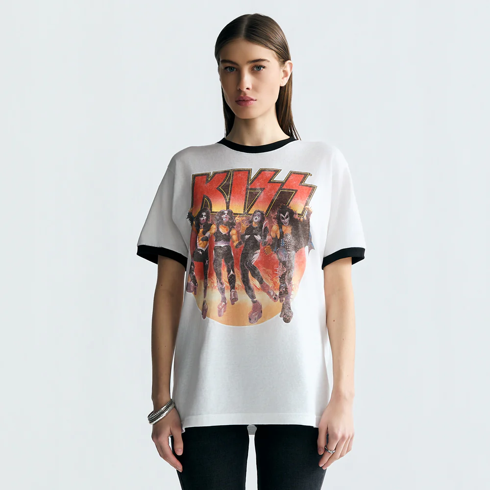 Destroyer Original Cover 50th Anniversary Ringer T-Shirt - Image 3