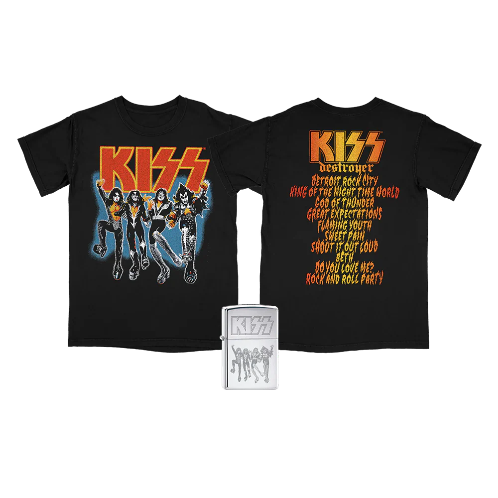 Destroyer T-Shirt + Zippo