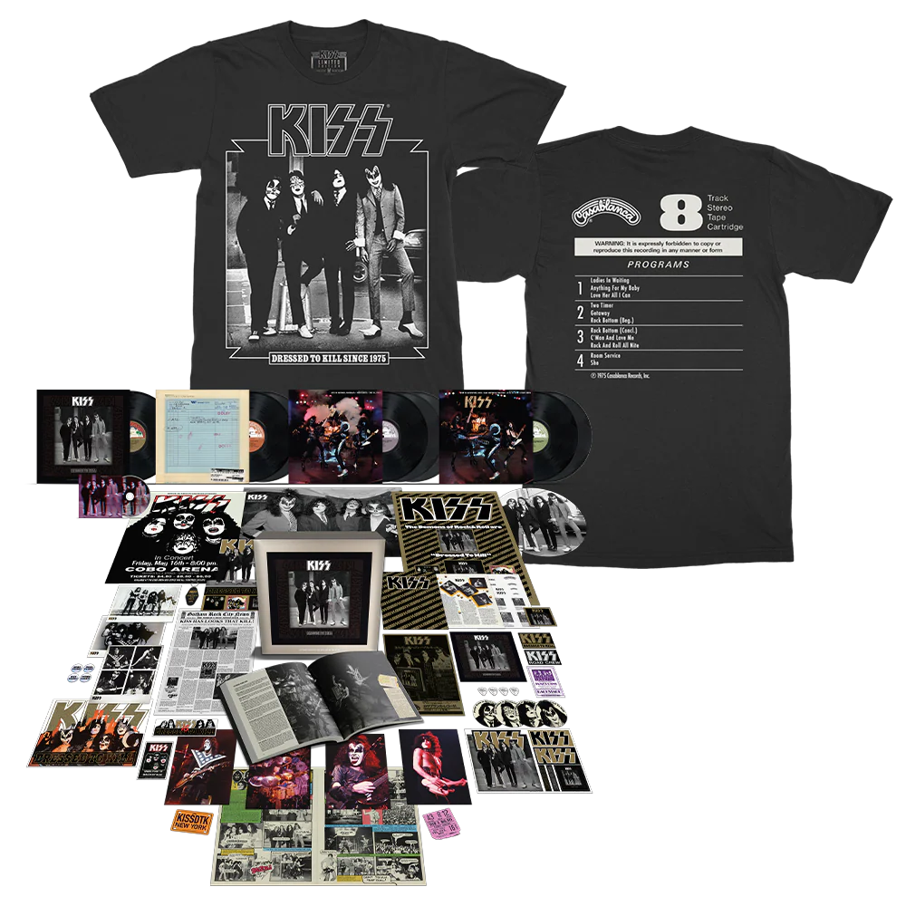 Dressed To Kill Super Deluxe 8LP + Blu-ray Audio