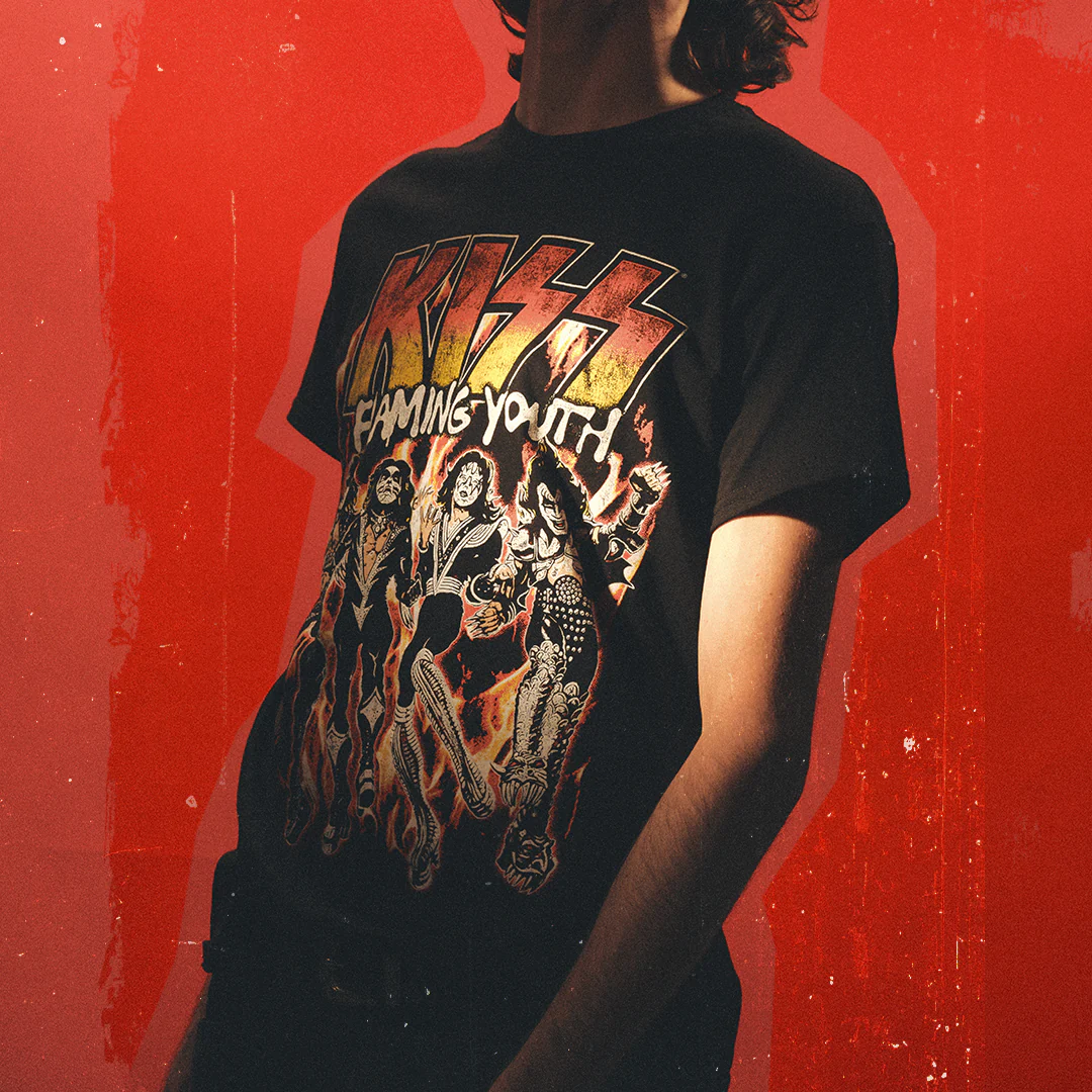 Flaming Youth / God Of Thunder 7” + Flaming Youth Single Cover T-Shirt - Image 7