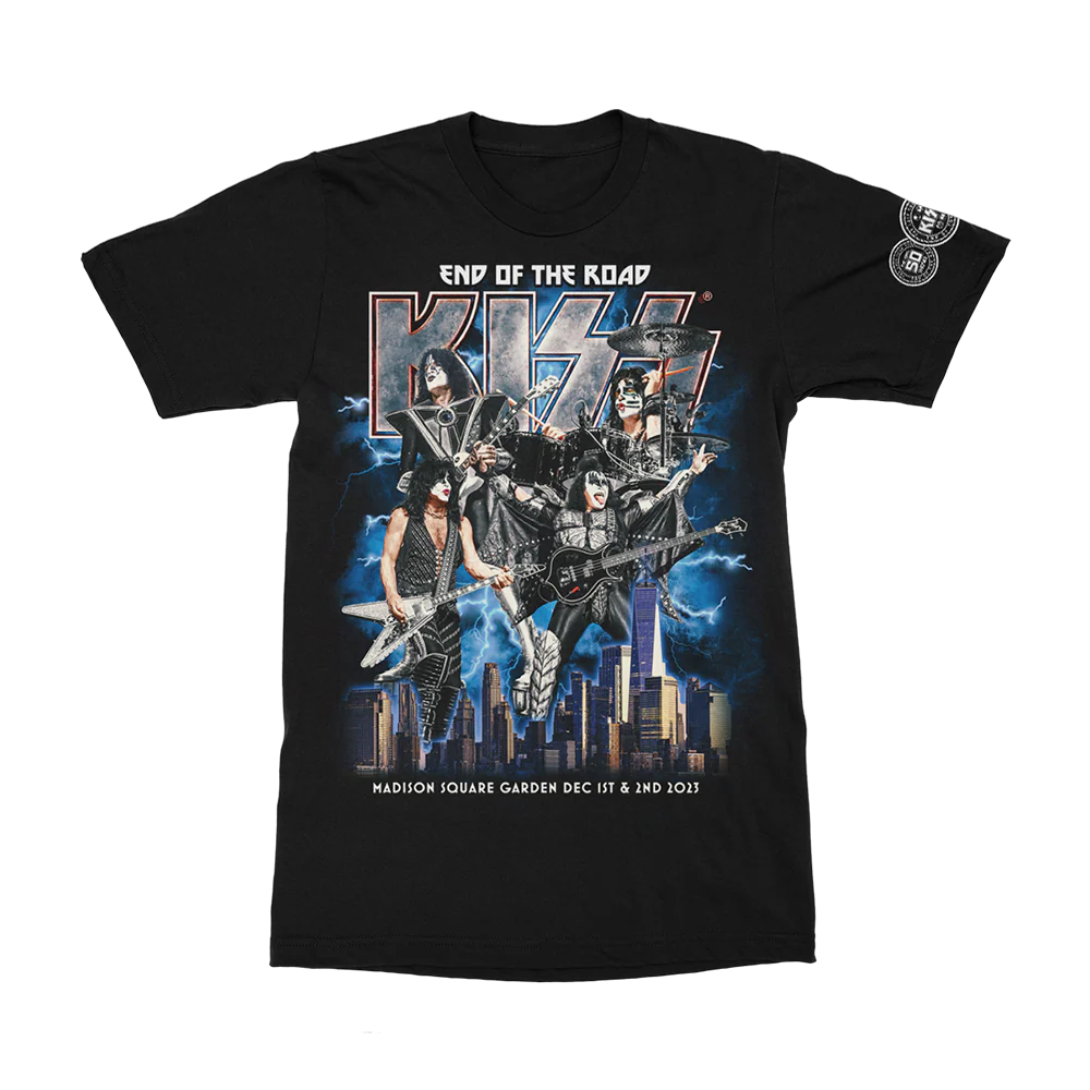 KISS The Final Shows MSG Popup T-Shirt