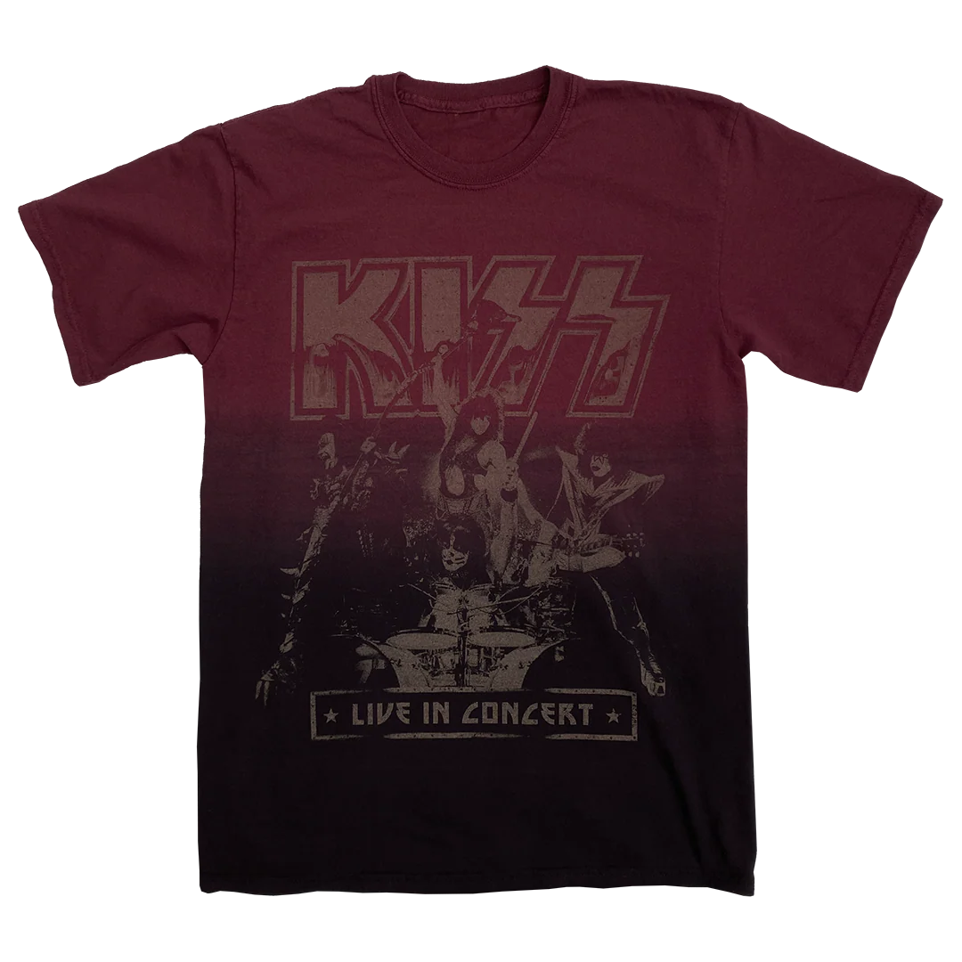 Live In Concert Tie Dye T-Shirt