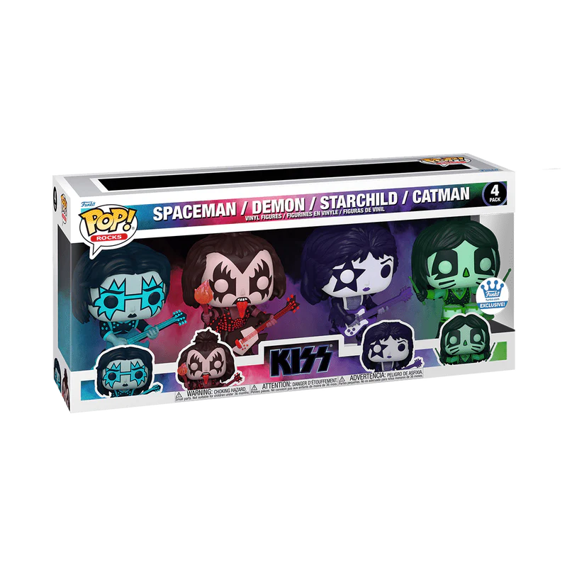 Pop! KISS (Color Spotlight) 4-Pack - Image 2