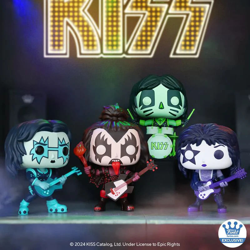 Pop! KISS (Color Spotlight) 4-Pack - Image 3