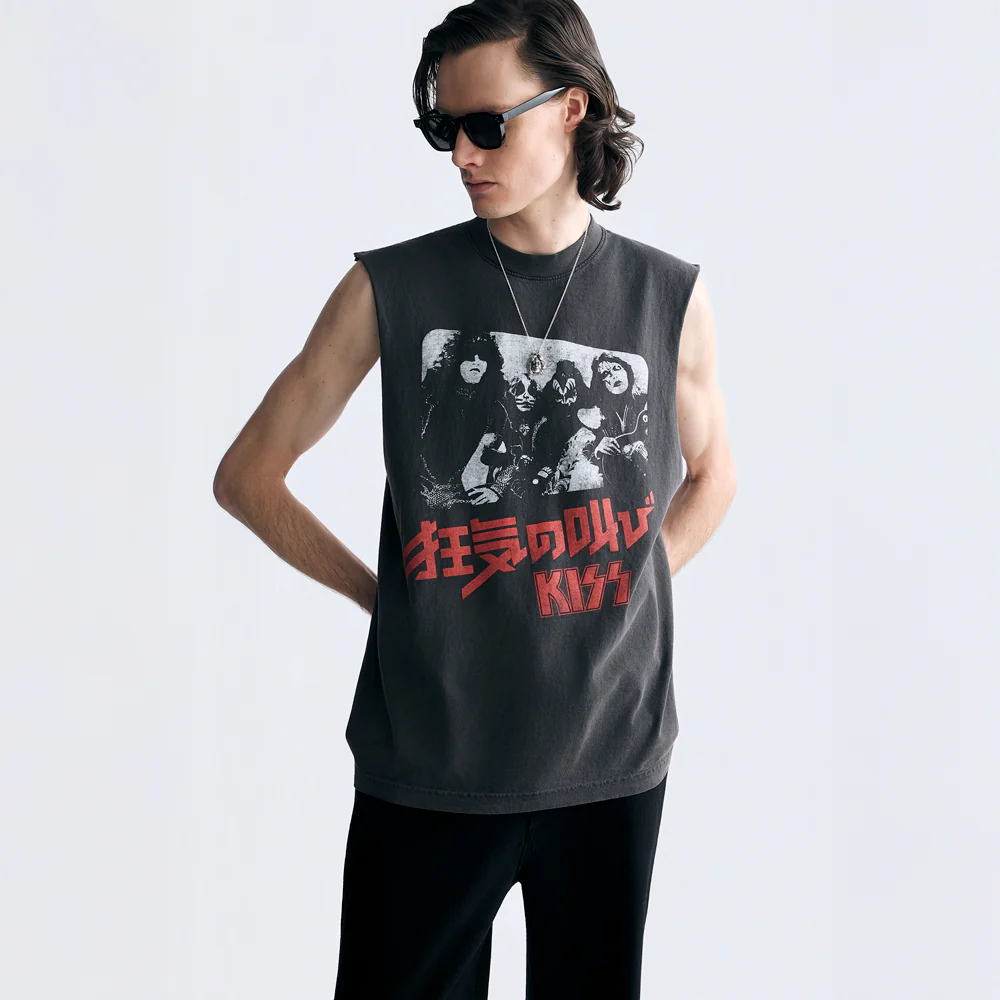 Shout It Out Loud Japan Cover Muscle Tee - Image 3