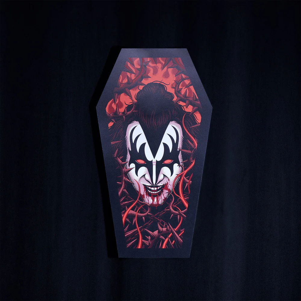 The Demon Coffin Poster (Screen Printed + Glow In The Dark) - Image 3