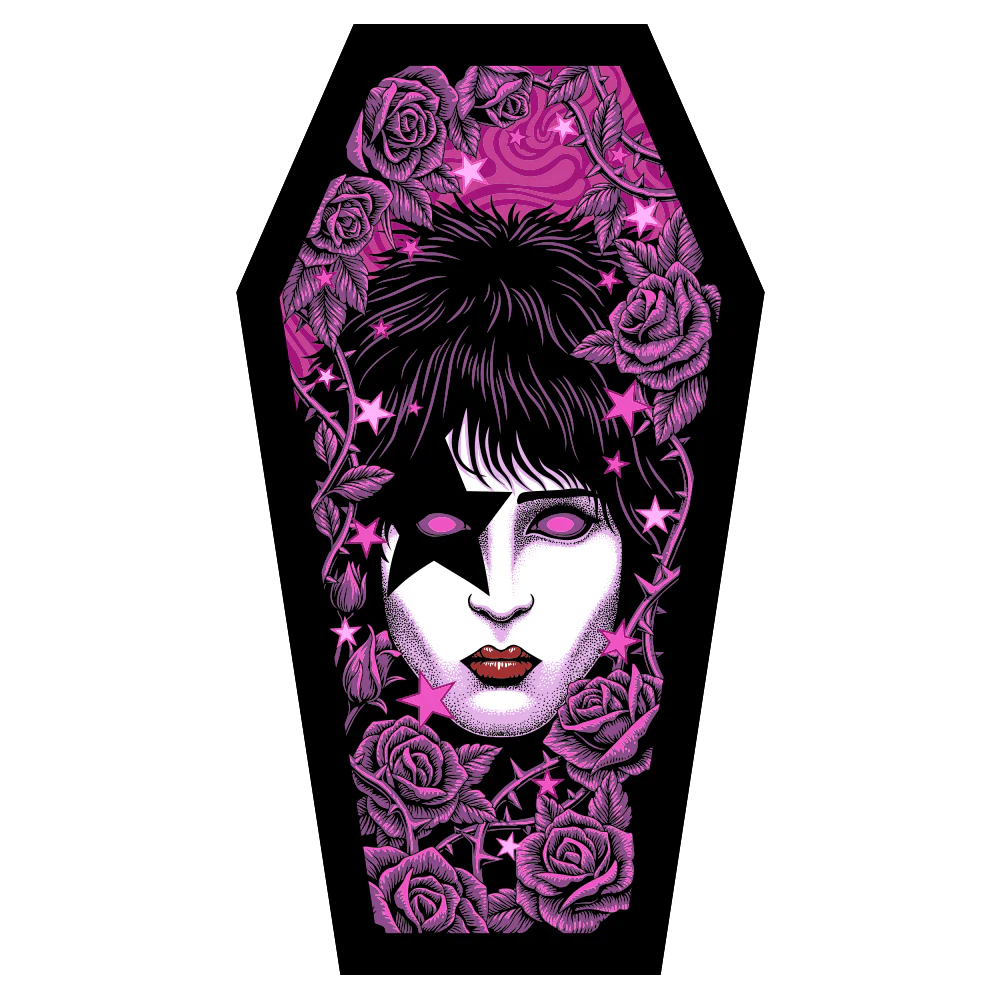 The Starchild Coffin Poster (Screen Printed + Glow In The Dark)
