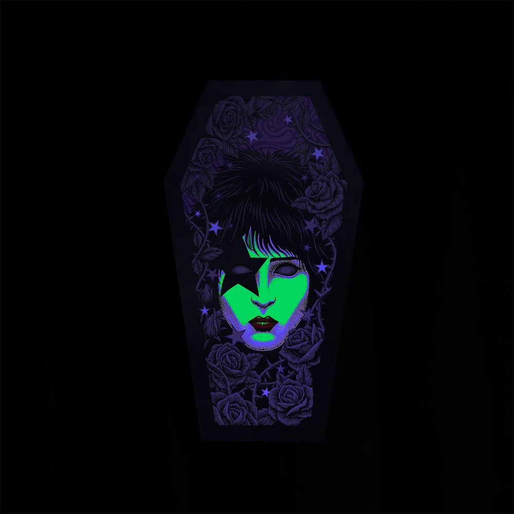The Starchild Coffin Poster (Screen Printed + Glow In The Dark) - Image 2