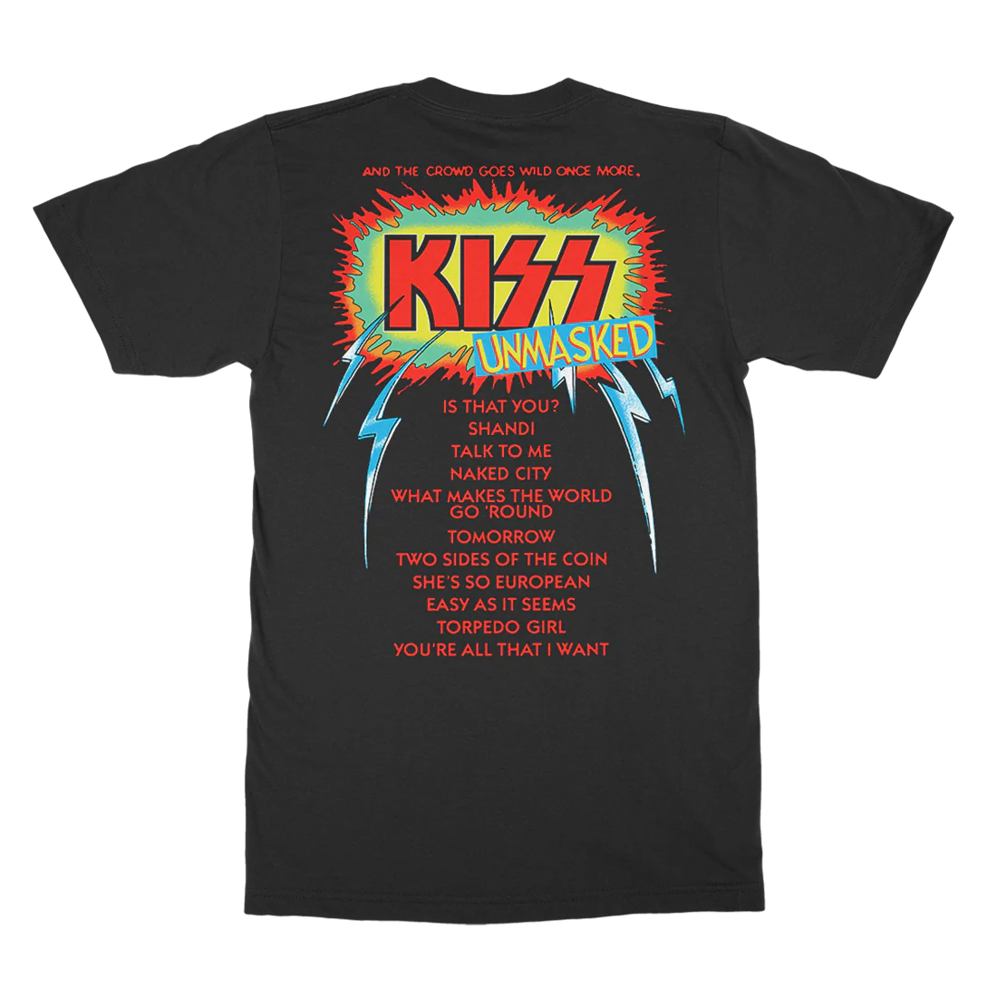Unmasked Track List T-Shirt - Image 2
