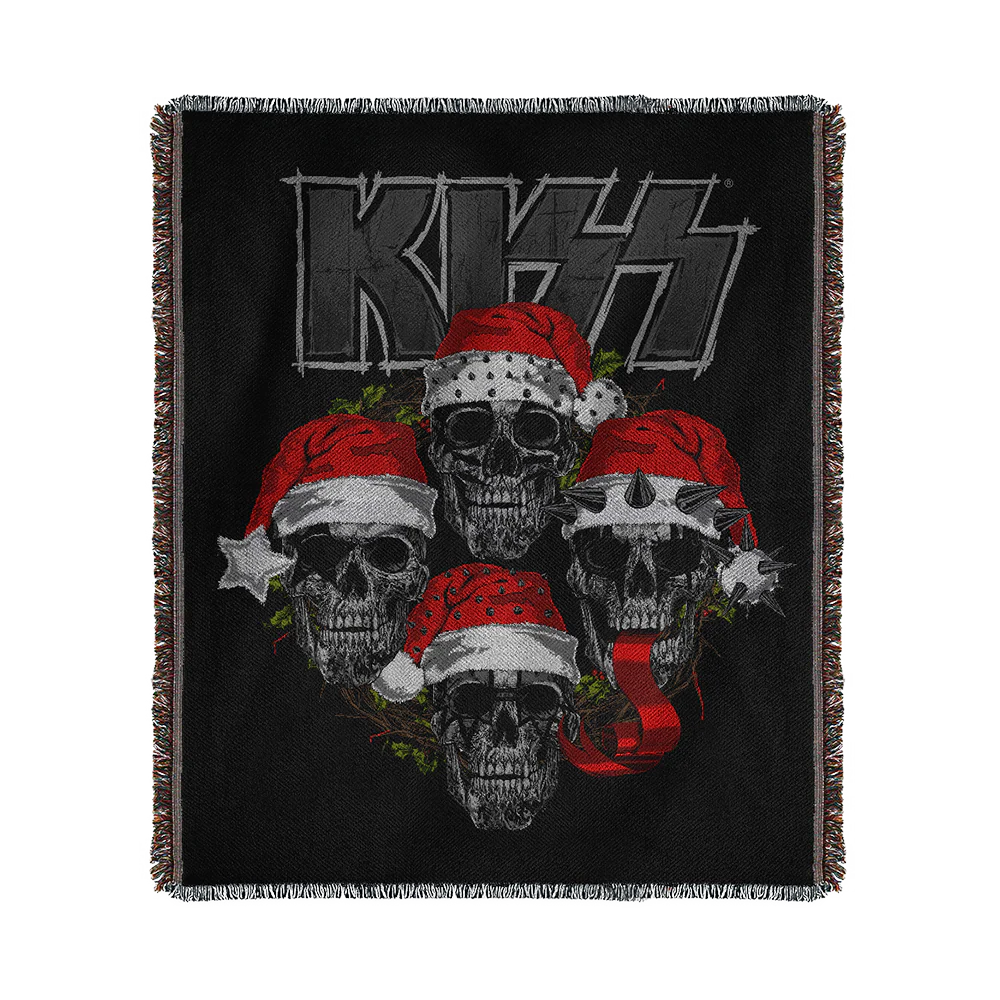 Xmas Skulls Blanket
